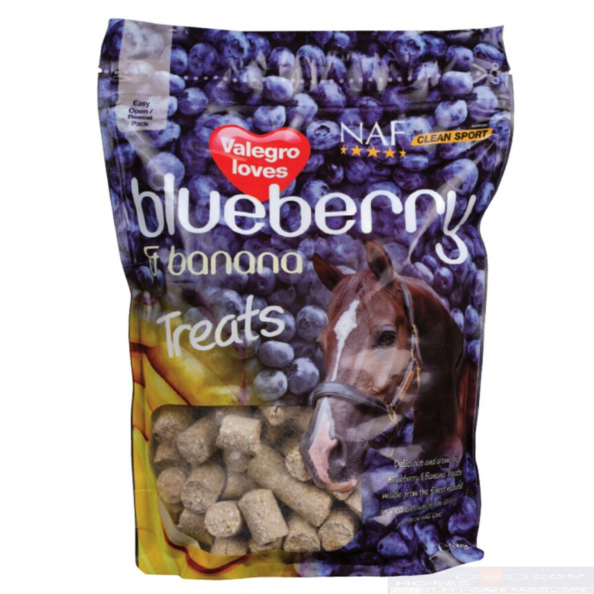 NAf blueberry and banana treats 